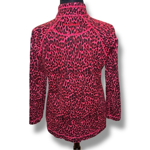 TOMMY BAHAMA Cat’s Meow Zip Front Stretch Cotton Jacket - XL Red/Black - Picture 4 of 15